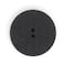Dritz® Black 28mm Recycled Hemp Geometric Round Button, 3ct.